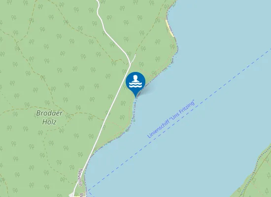 Map of TOLLENSESEE BUCHORT