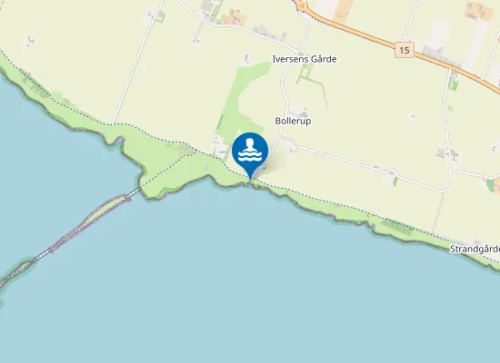 Map of Kloster Surfspot