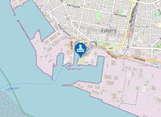 Map of Dokken City Beach