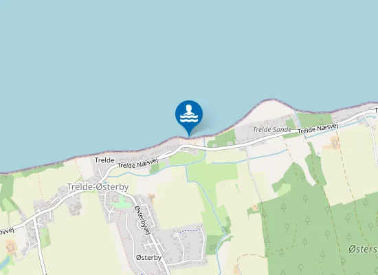 Map of Flansbæk Strand