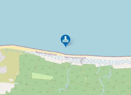 Map of Kjul Strand