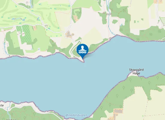 Map of Lille Skovgård Hage