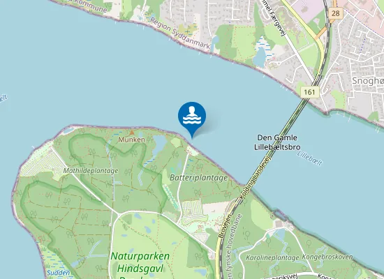 Map of Søbadet