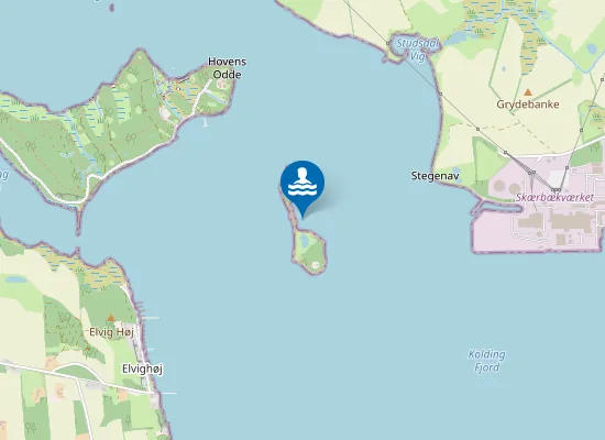 Map of Kidholm Strand