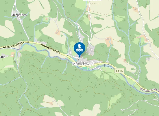 Map of Badesee Mönichwald