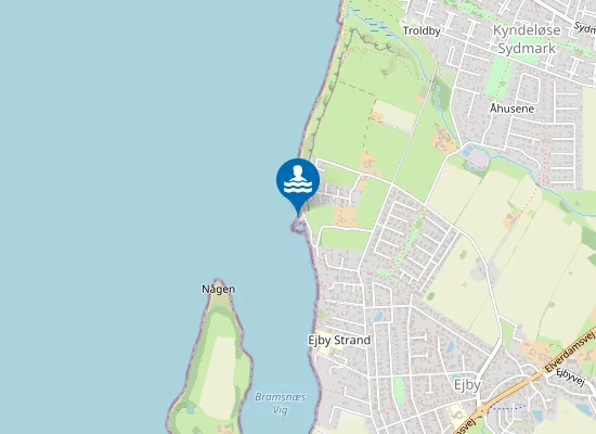 Map of Ejby Strand