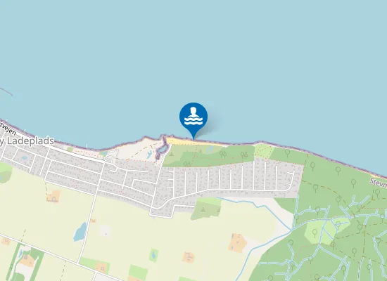 Map of Strøby Ladeplads Strand