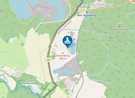 Map of Gmünder Strandbad