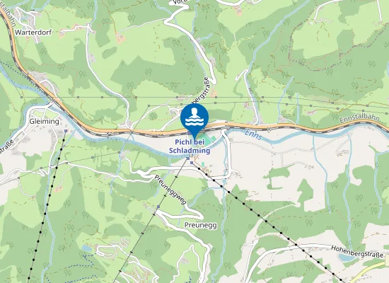 Map of Badesee Pichl