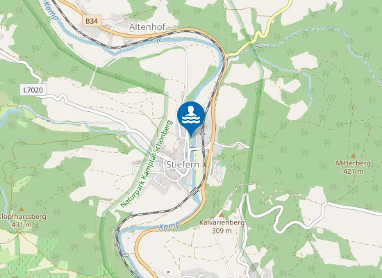 Map of Flussbad Stiefern