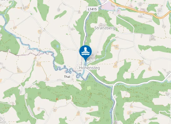 Map of Naturbadeplatz Hohensteg