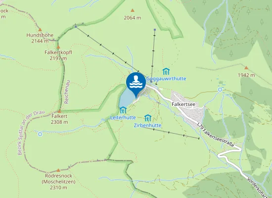Map of Freier Seezugang Falkertsee