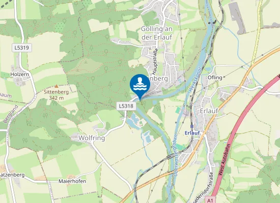 Map of Sittenberger Reith