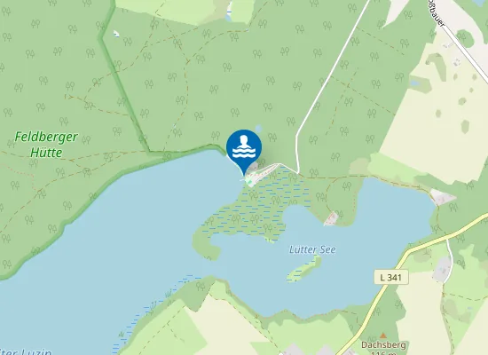 Map of BREITER LUZIN LICHTENBERG