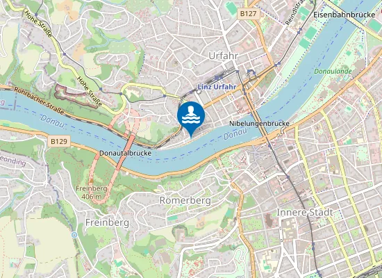 Map of Urfahraner Donaustrand