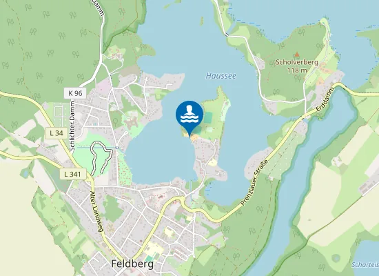 Map of FELDBERGER HAUSSEE