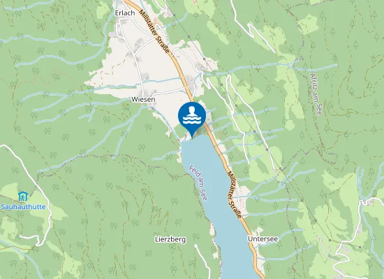 Map of Freier Seezugang Afritzer See Am Nordufer