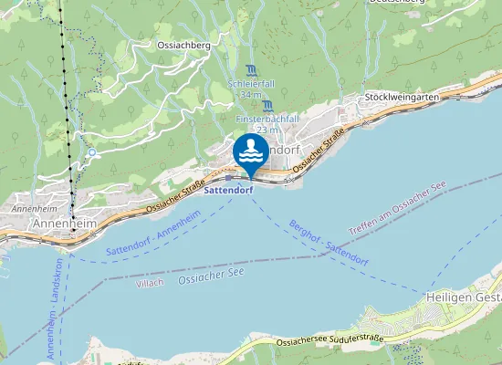 Map of Strandbad Sattendorf