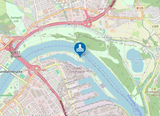 Map of Donaustrand Winterhafen