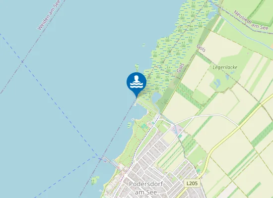 Map of Kitestrand