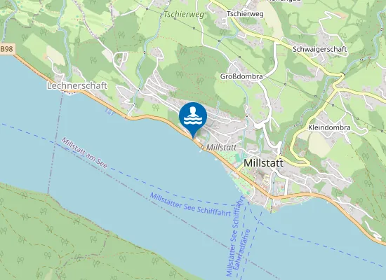 Map of Privatstrand Pension Sedlak