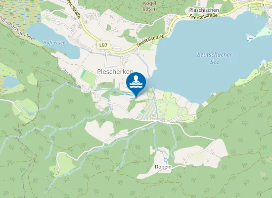 Map of Müllerhof FKK Camping Strand 2
