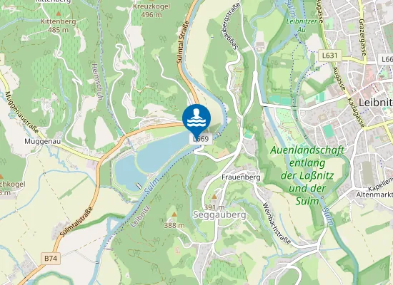 Map of Hundebadeplatz