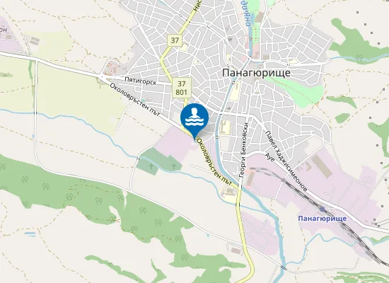Map of Минерален плаж "Lido"