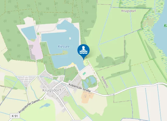 Map of KIESSEE KRUGSDORF