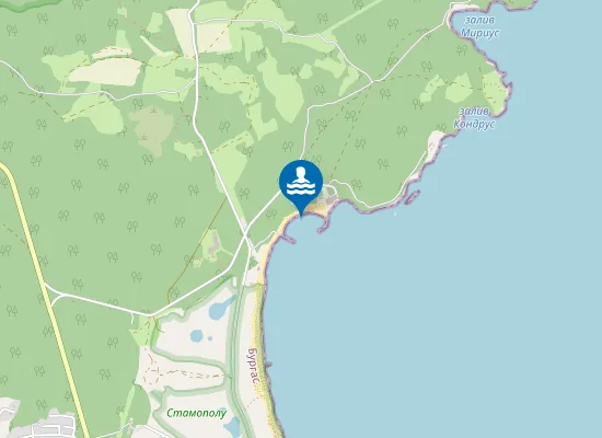Map of Плаж Перла