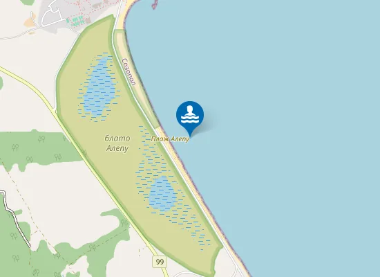 Map of Плаж Алепу
