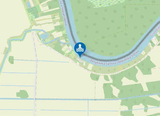 Map of Плажа Остојићево