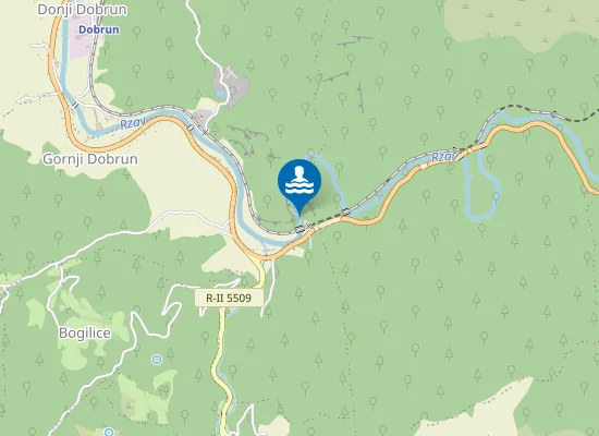 Map of Plaža Ljubavi