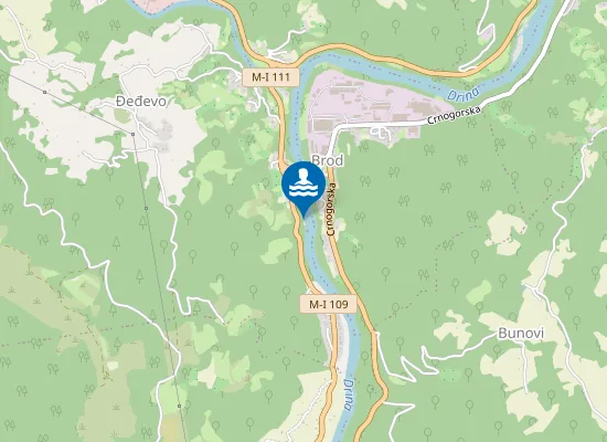 Map of Kupalište Mačkovac