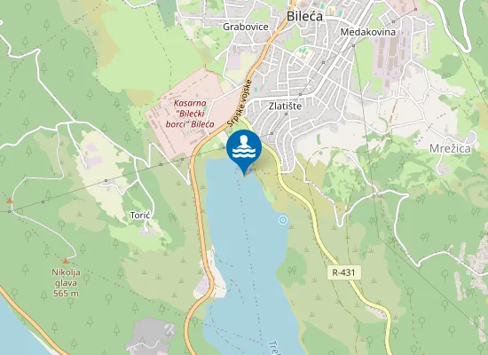Map of Kupalište Kuletina