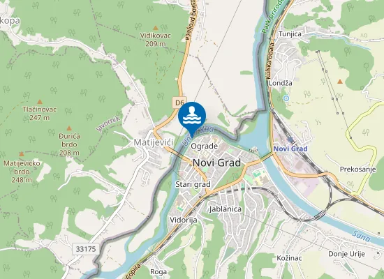 Map of Kupalište