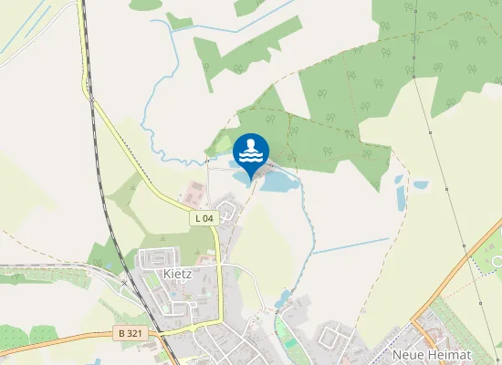 Map of Bad In Der Bekow Hagenow