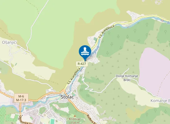 Map of Youth Beach