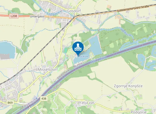 Map of RÖCKSEE, GOSDORF