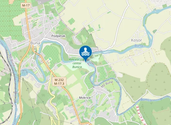 Map of Bunica