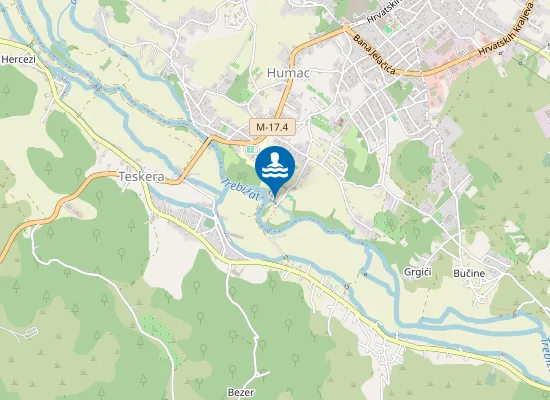 Map of Kupalište Baščina