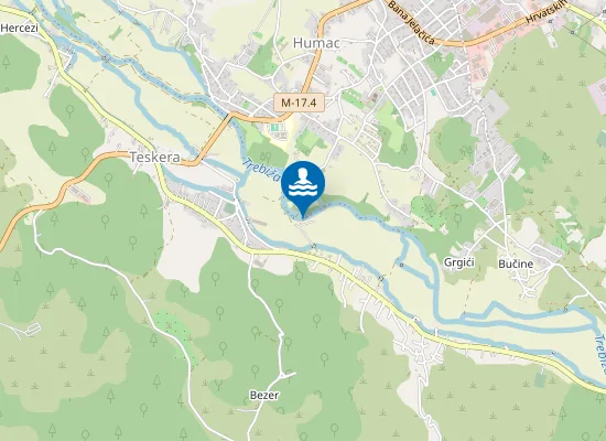 Map of Kupalište Bililo