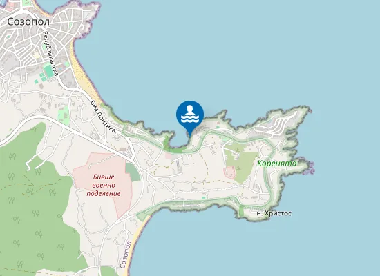 Map of Плаж Буджака