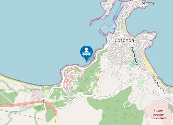 Map of Созопол-Запад