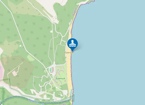 Map of Камчия
