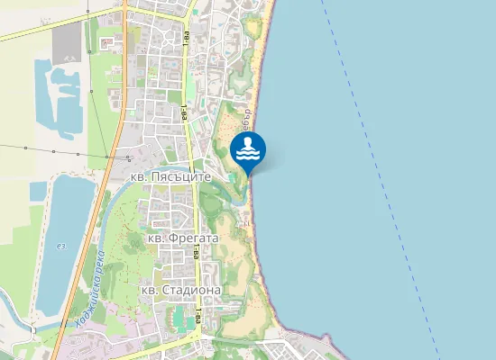 Map of Nudist Beach