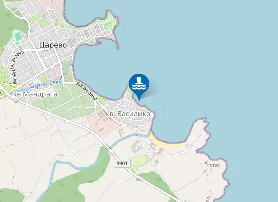 Map of Магарешкия Плаж