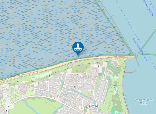 Map of NORDSEESTRAND DOESE