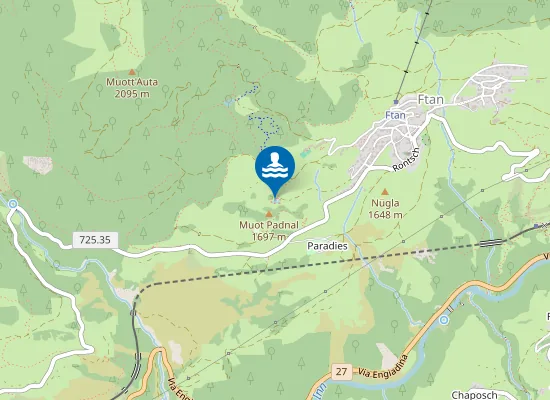 Map of Lai da Padnal