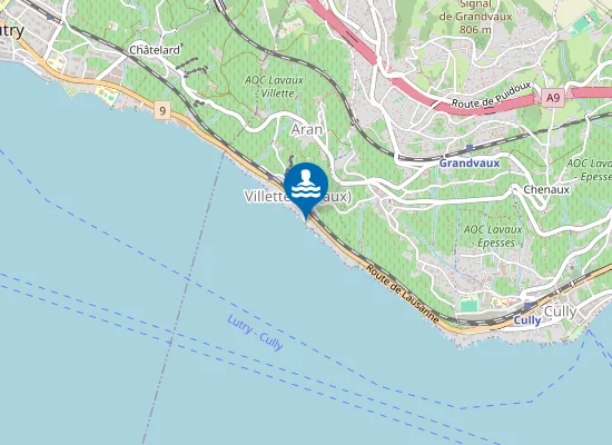 Map of Plage de Villette